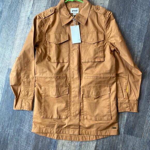 Pact Woven Safari Jacket - Picture 6 of 12